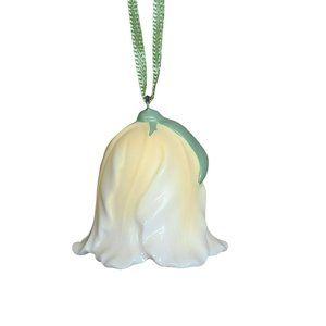 Hallmark Keepsake Ornament ALL ABLOOM by Edythe Kegrize Porcelain Yellow Flower